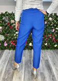 Blue Tailored Trousers