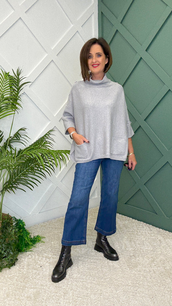 Athena Knit Polo Neck