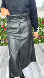 Juliet Leather Skirt
