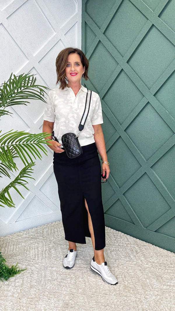 Kasinem Maxi Denim Skirt