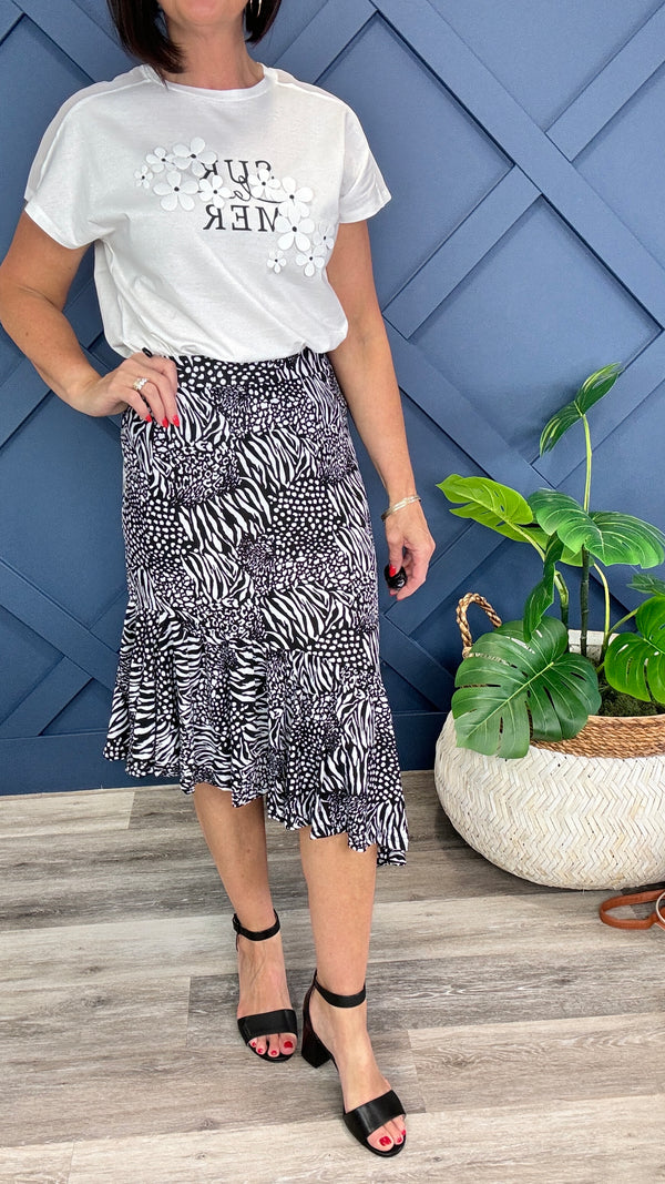 Zebra Skirt