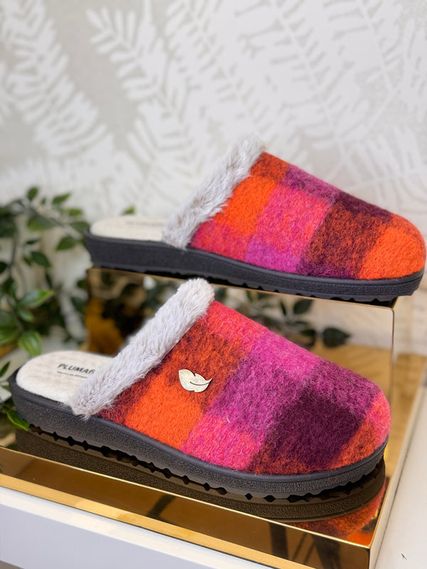 Rosa Multi Ladies Mule Slipper