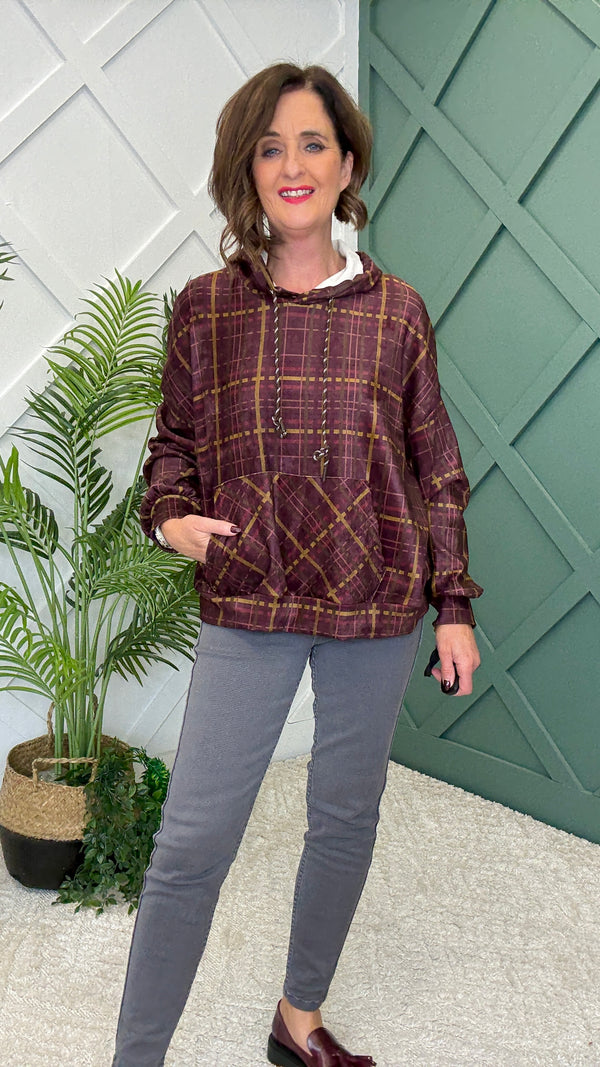 Cleo Hooded Top