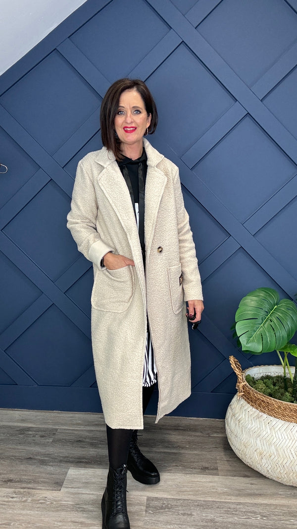 Almond Sabrina Coat