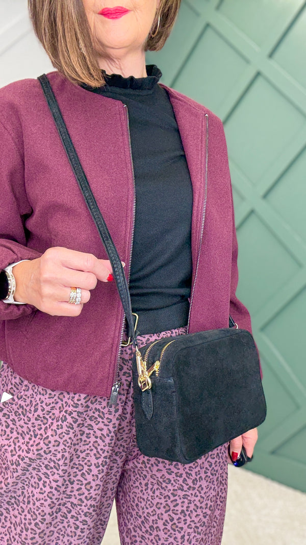 Indiana Leather Crossbody Bag
