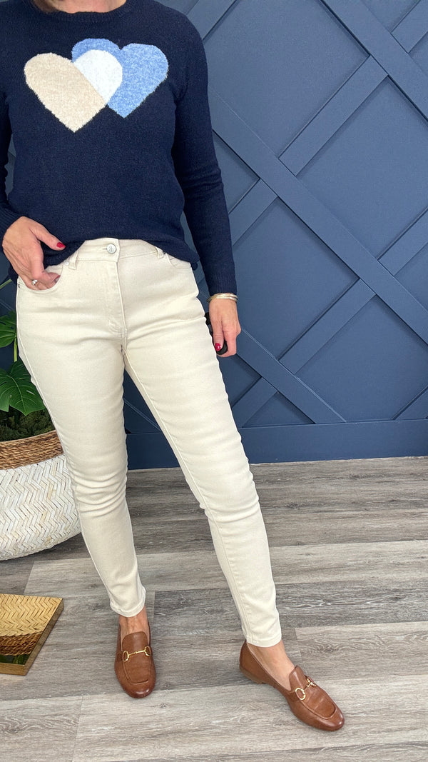 Sasha Buttermilk Jeans