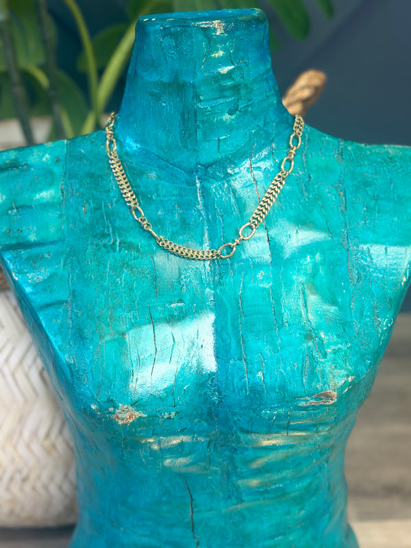 Lyra  Gold Plated Necklace