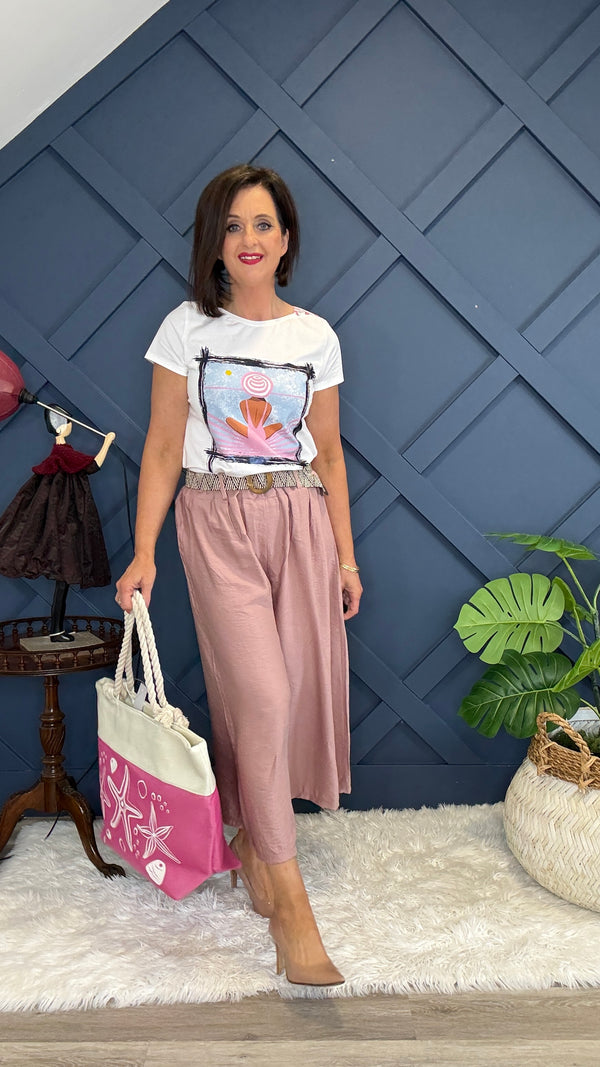 Tracey Wide Leg Crops