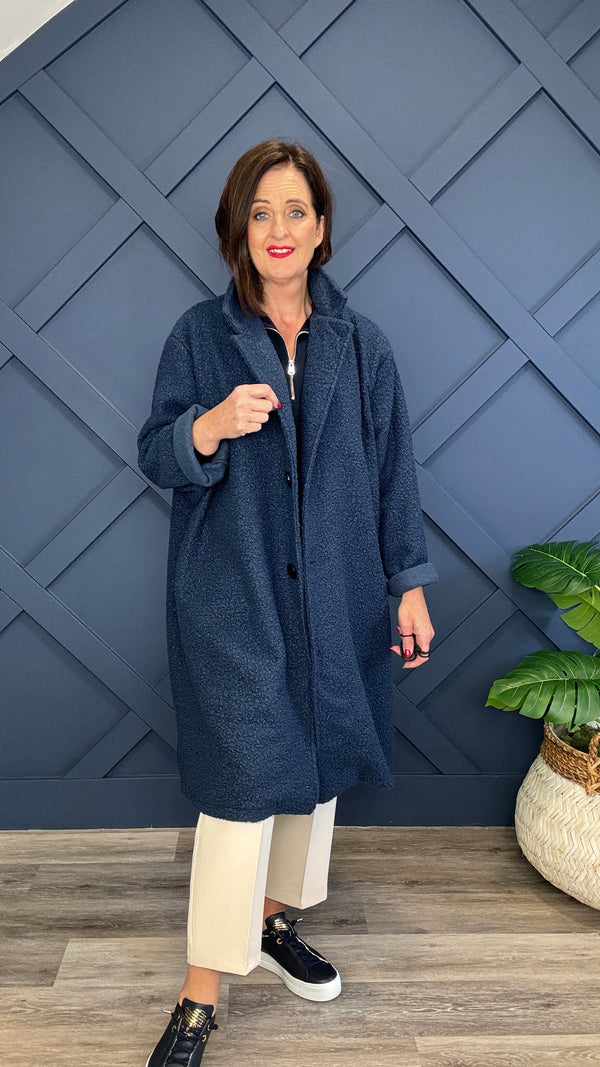 Navy Patricia Coat