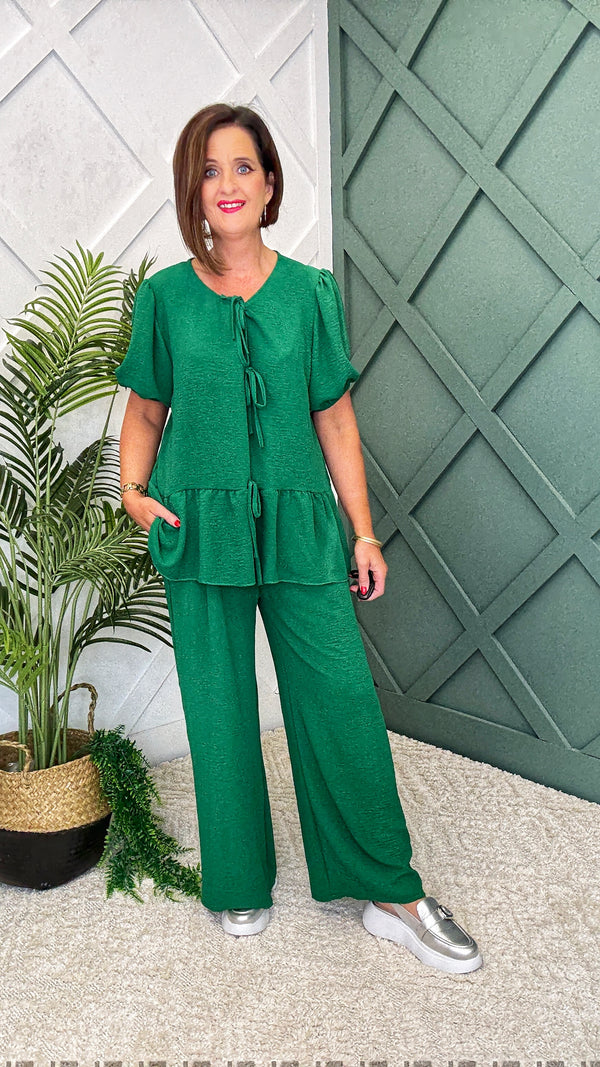 Terry Trouser Suit