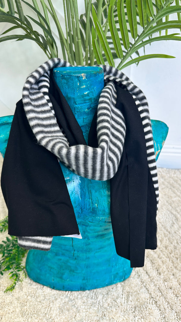 Henriette Steffensen2 Tone Stripe Scarf
