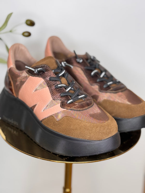 Wonders Ava Cognac Trainer