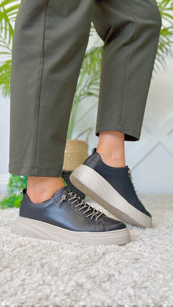 Rieker Daria Black Trainer