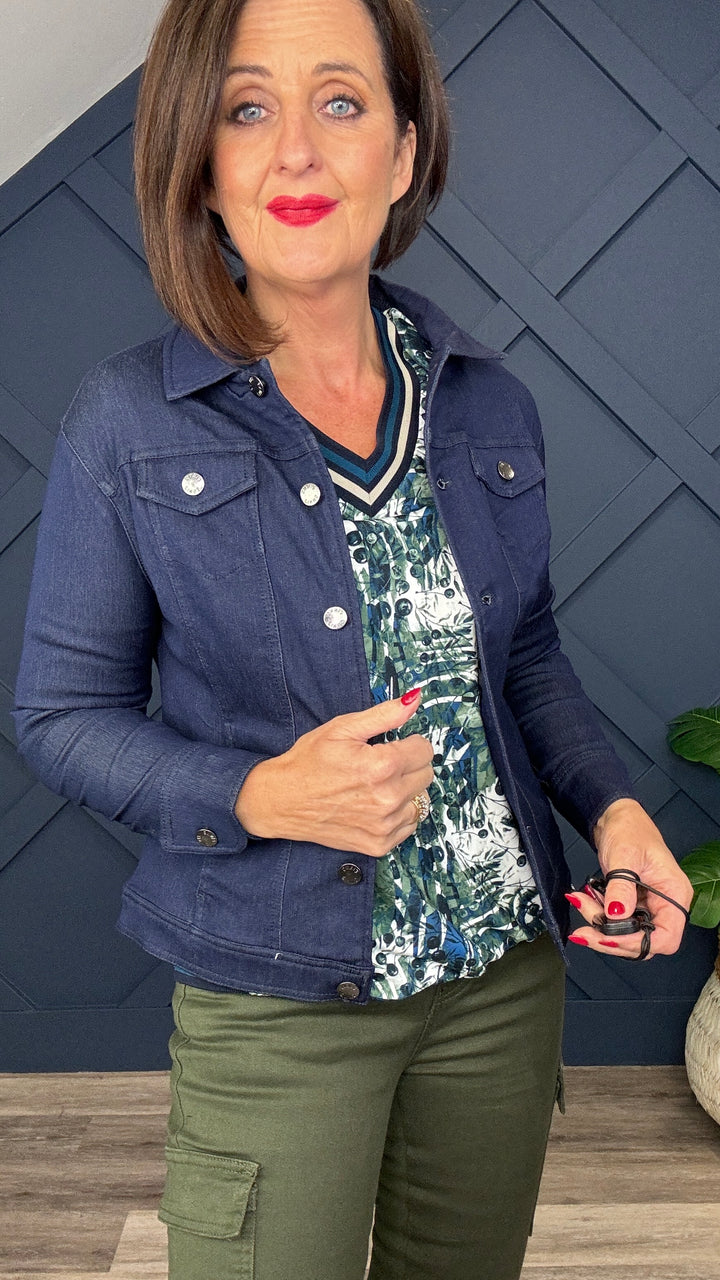 Wanda Stretch Wanda Stretch Denim Jacket – KlassyLadyBoutique