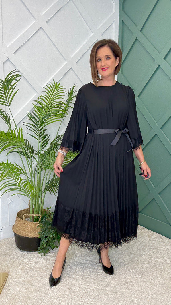 Eleanor Pleated Dress
