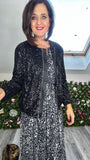 Tilly Black Sequin Jacket