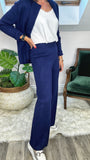 Adele Knit Trouser Suit