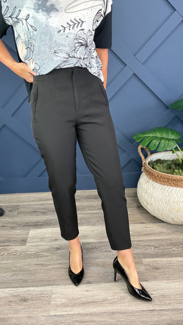 Black Tailored Trousers