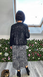 Tilly Black Sequin Jacket