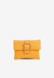 Mustard KYLA Clutch Bag