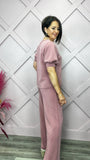 Dusky Pink MOLL Trousers
