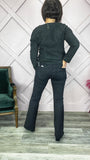 Tiffosi Black Bootcut Jeans