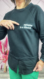 Black OPTIMISM Sweatshirt
