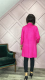 Hot Pink MOLLY Coatigan